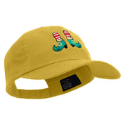 St. Patrick Day Badge Embroidered Low Profile Dyed Cotton Twill Cap - Yellow OSFM