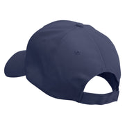 Happy Tennis Mom Embroidered Low Profile Organic Cotton Cap - Navy OSFM