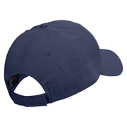 Happy Tennis Mom Embroidered Low Profile Organic Cotton Cap - Navy OSFM