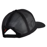 U.S. Army Air Corps Patched Solid Cotton Twill Mesh Prostyle Cap - Black OSFM