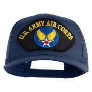 U.S. Army Air Corps Patched Solid Cotton Twill Mesh Prostyle Cap - Navy OSFM
