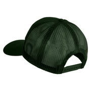U.S. Army Air Corps Patched Solid Cotton Twill Mesh Prostyle Cap - Dark Green OSFM