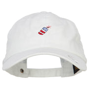 Mini Patriotic Firecracker Embroidered Unconstructed Cap