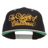 Magic of Christmas Embroidered Snapback