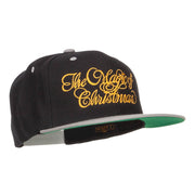 Magic of Christmas Embroidered Snapback