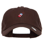 Mini Patriotic Firecracker Embroidered Unconstructed Cap