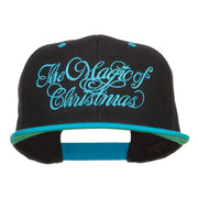 Magic of Christmas Embroidered Snapback