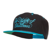 Magic of Christmas Embroidered Snapback