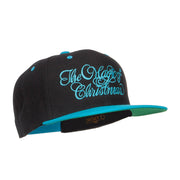 Magic of Christmas Embroidered Snapback