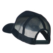 Captain Embroidered Mesh Back Cap