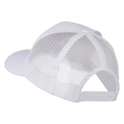 Captain Embroidered Mesh Back Cap