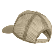 Gulf War 90-91 Veteran Patched Solid Cotton Twill 5 panel Mesh Back Cap