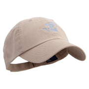 Drink Like A Fish Embroidered Low Profile Washed Cap - Khaki OSFM