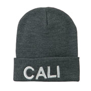 Wording of Cali Embroidered Beanie