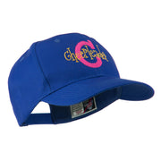 Logo C with Cheerleader Words Embroidered Cap