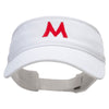 Mario World Logo Embroidered Brushed Sports Visor