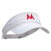 Mario World Logo Embroidered Brushed Sports Visor