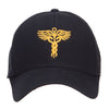 Original Medical Caduceus Embroidered Cotton Cap