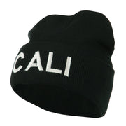 Wording of Cali Embroidered Beanie