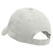 Drink Like A Fish Embroidered Low Profile Washed Cap - White OSFM