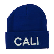 Wording of Cali Embroidered Beanie