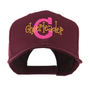 Logo C with Cheerleader Words Embroidered Cap