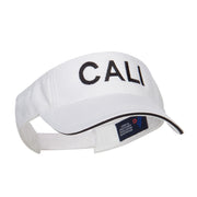 Wording of Cali Embroidered Mesh Visor