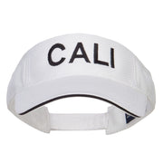 Wording of Cali Embroidered Mesh Visor