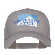 Colorado Centennial State Embroidered Trucker Cap