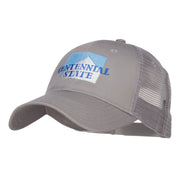 Colorado Centennial State Embroidered Trucker Cap