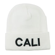 Wording of Cali Embroidered Beanie