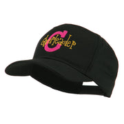 Logo C with Cheerleader Words Embroidered Cap