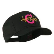 Logo C with Cheerleader Words Embroidered Cap