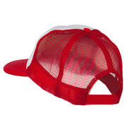 Canada with Maple Leaf Embroidered Foam Front Mesh Back Cap