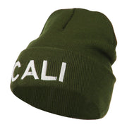 Wording of Cali Embroidered Beanie