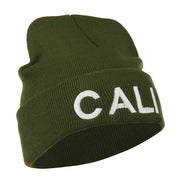 Wording of Cali Embroidered Beanie