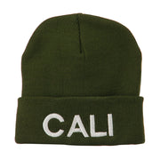 Wording of Cali Embroidered Beanie