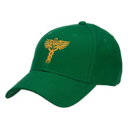 Original Medical Caduceus Embroidered Cotton Cap