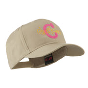 Logo C with Cheerleader Words Embroidered Cap