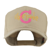 Logo C with Cheerleader Words Embroidered Cap