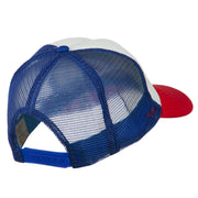 Canada with Maple Leaf Embroidered Foam Front Mesh Back Cap