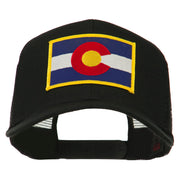 Colorado Western State Embroidered Patched Mesh Back Cap