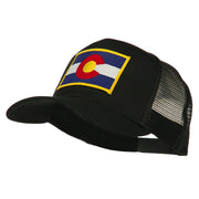 Colorado Western State Embroidered Patched Mesh Back Cap