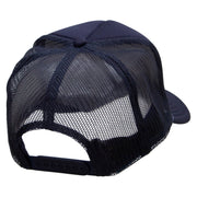 Red 57 Chevy Patched Foam Front Golf Style Mesh Back Cap - Navy OSFM