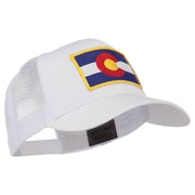 Colorado Western State Embroidered Patched Mesh Back Cap