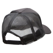 Red 57 Chevy Patched Foam Front Golf Style Mesh Back Cap - Charcoal OSFM