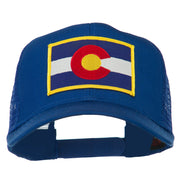 Colorado Western State Embroidered Patched Mesh Back Cap