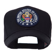 Army Circular Shape Embroidered Military Patch Cap