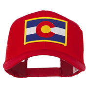 Colorado Western State Embroidered Patched Mesh Back Cap