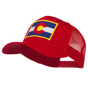 Colorado Western State Embroidered Patched Mesh Back Cap